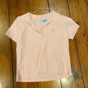 Pink Izod Collared Shirt